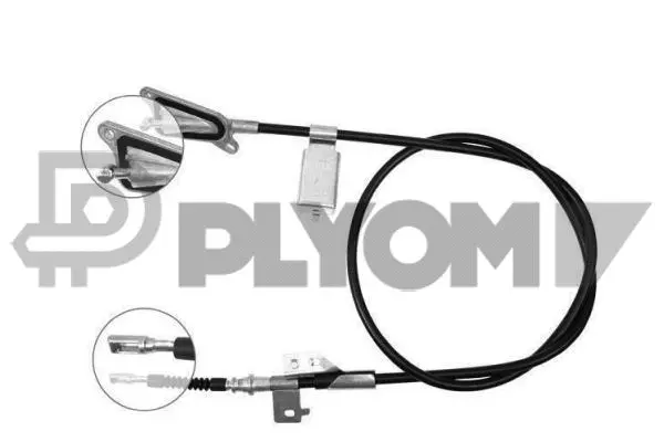 Cable Pull, parking brake (P761861)
