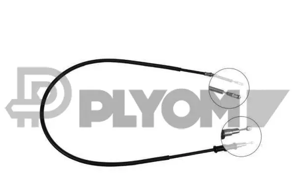 Cable Pull, parking brake (P763181)