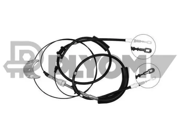 Cable Pull, parking brake (P761410)