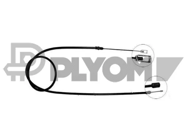 Cable Pull, parking brake (P035810)