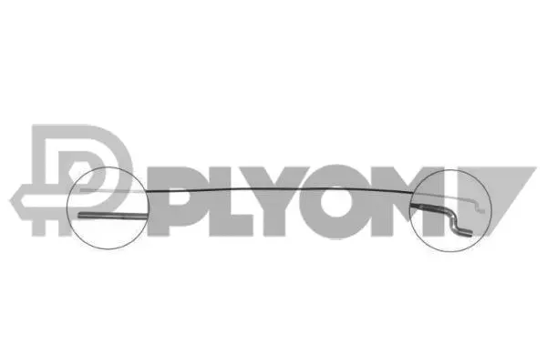 Cable Pull, parking brake (P763019)