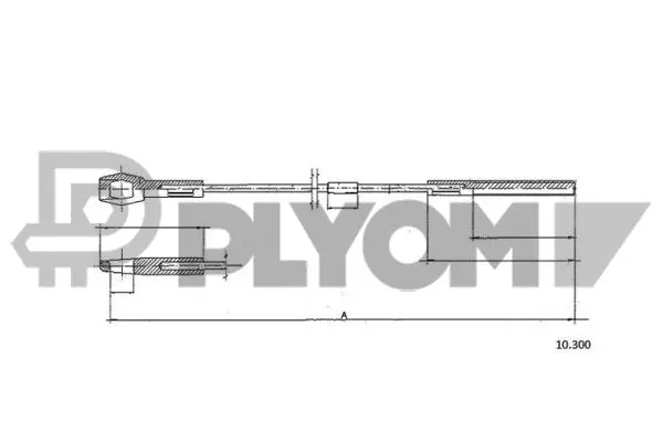 Cable Pull, clutch control (P762910)