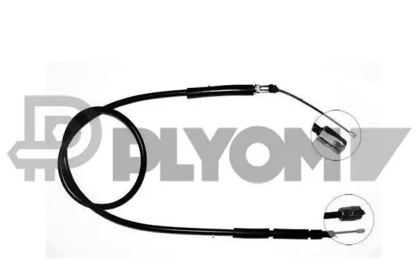 Cable Pull, parking brake (P762205)