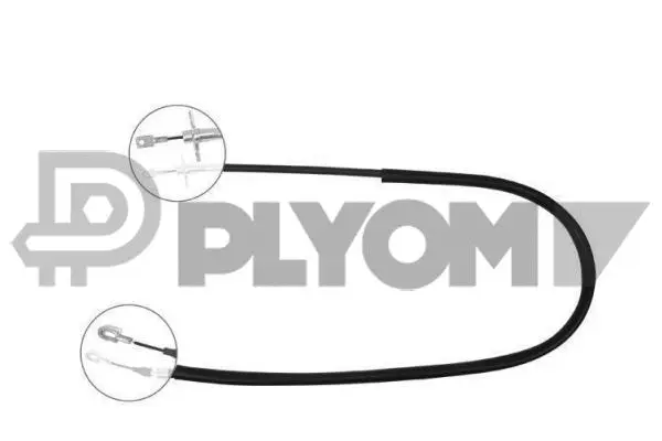 Cable Pull, parking brake (P766251)