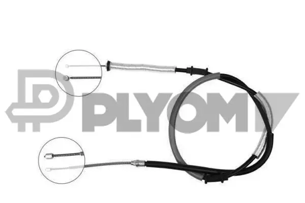 Cable Pull, parking brake (P761071)