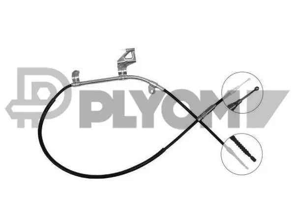Cable Pull, parking brake (P468012)