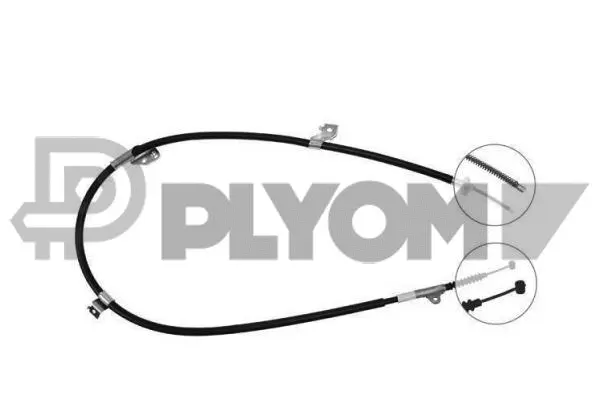 Cable Pull, parking brake (P069044)
