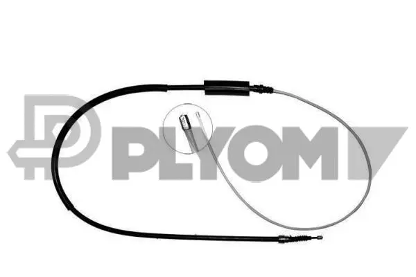 Cable Pull, parking brake (P028484)