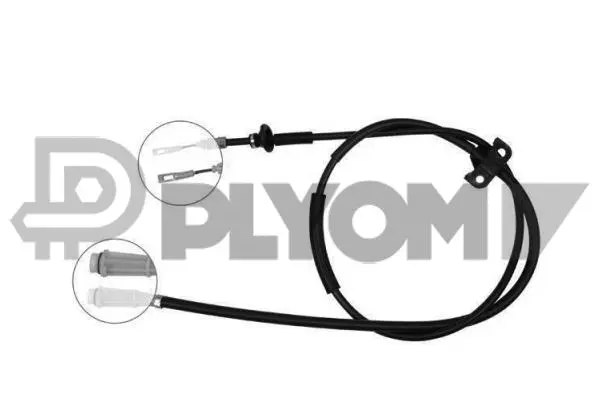 Cable Pull, parking brake (P708124)