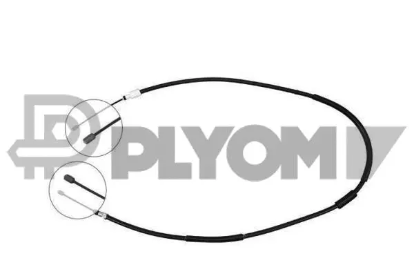 Cable Pull, parking brake (P038273)