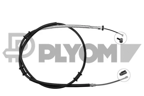 Cable Pull, parking brake (P761054)