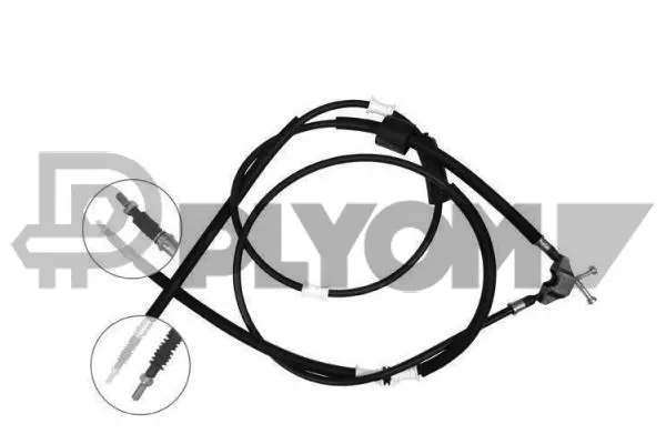 Cable Pull, parking brake (P489099)