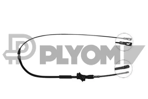 Cable Pull, parking brake (P765972)