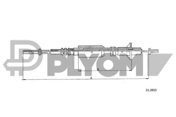 Cable Pull, clutch control (P489094)