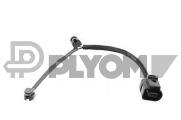 Warning Contact, brake pad wear (P461398)