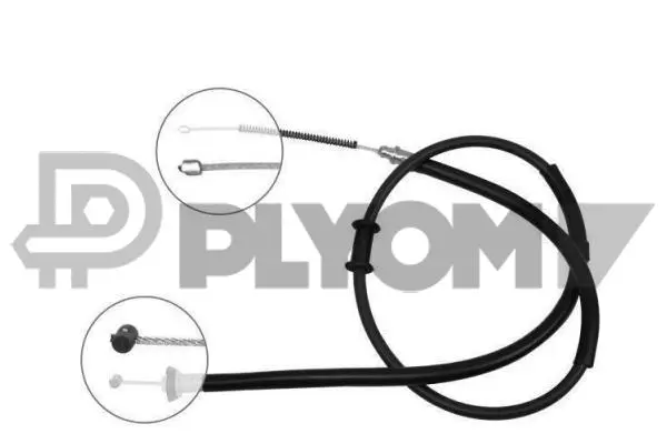 Cable Pull, parking brake (P761015)