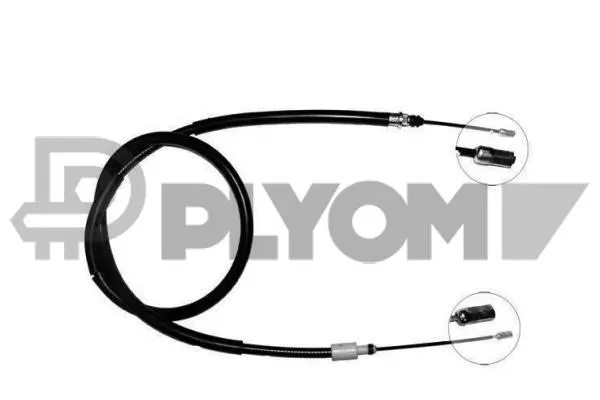 Cable Pull, parking brake (P038259)
