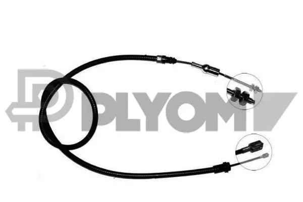 Cable Pull, clutch control (P028443)