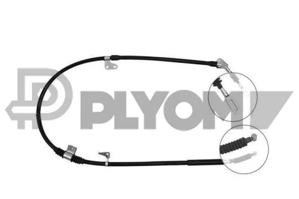 Cable Pull, parking brake (P761736)
