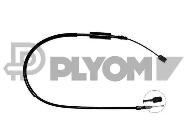 Cable Pull, parking brake (P028483)