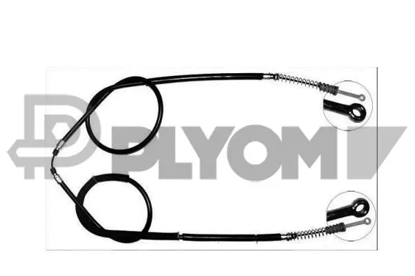 Cable Pull, parking brake (P760983)
