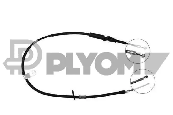 Cable Pull, parking brake (P761547)