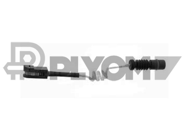 Warning Contact, brake pad wear (P482534)