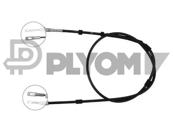 Cable Pull, parking brake (P766266)