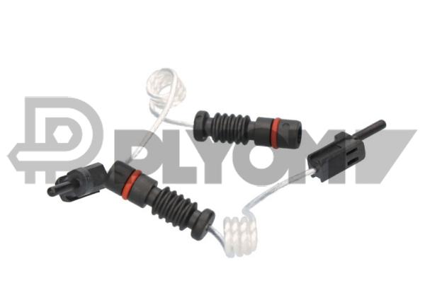 Warning Contact, brake pad wear (P201518)