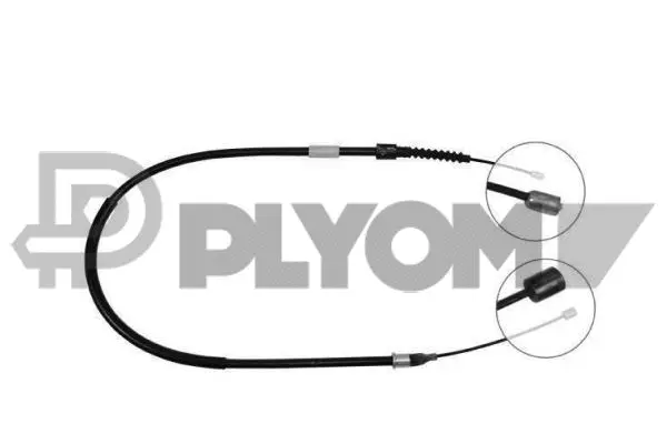 Cable Pull, parking brake (P489015)