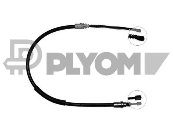 Cable Pull, parking brake (P762215)
