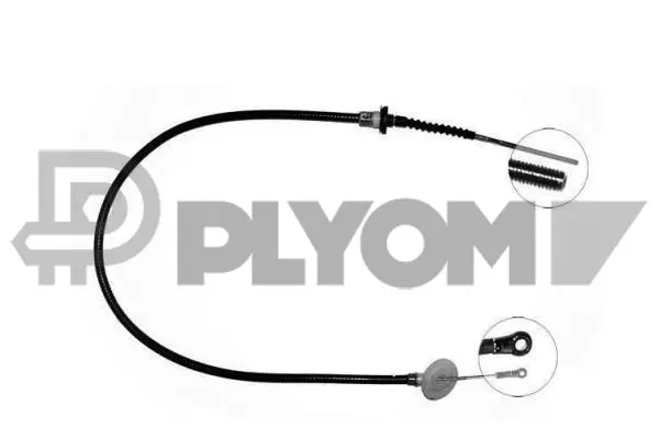 Cable Pull, clutch control (P901451)