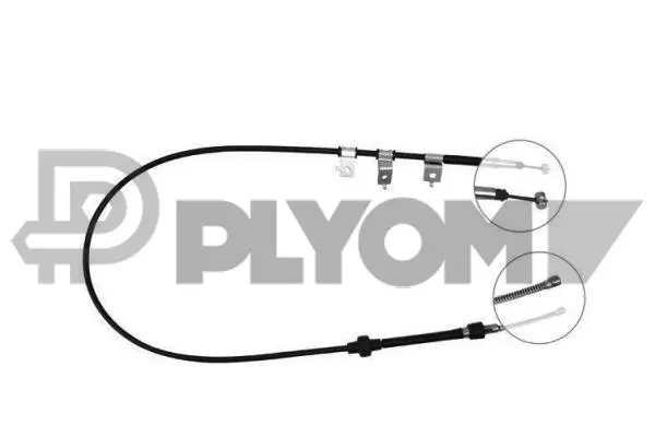 Cable Pull, parking brake (P761520)