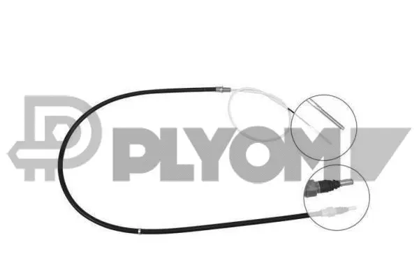 Cable Pull, parking brake (P468031)