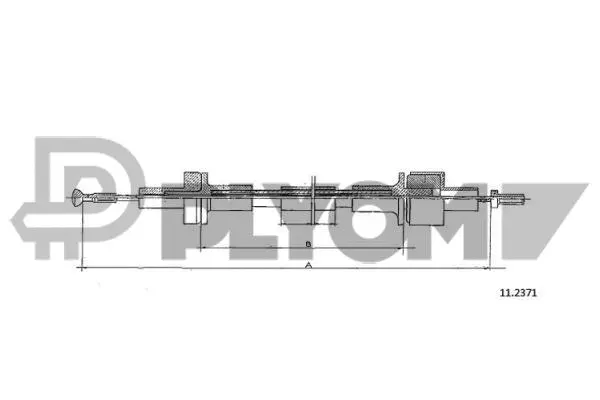 Cable Pull, clutch control (P761293)