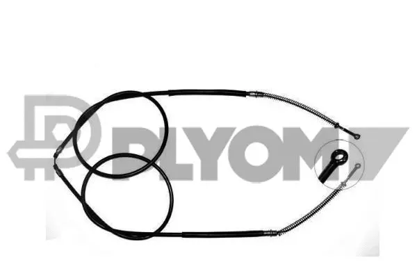 Cable Pull, parking brake (P762576)