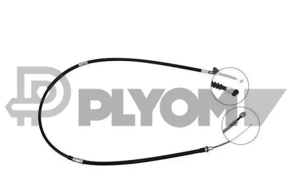 Cable Pull, parking brake (P762747)