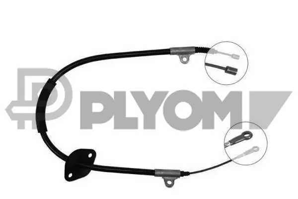 Cable Pull, parking brake (P069075)