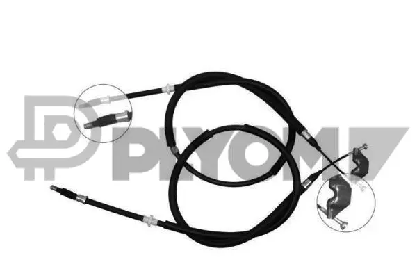 Cable Pull, parking brake (P489102)