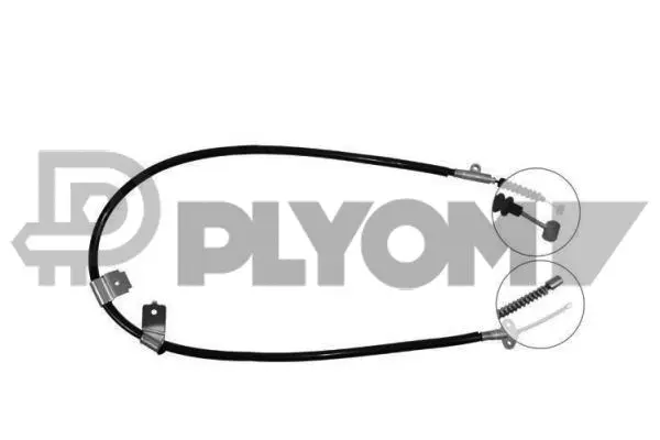 Cable Pull, parking brake (P761855)