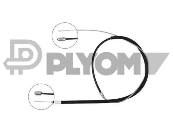 Cable Pull, parking brake (P028468)
