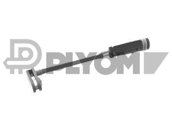 Warning Contact, brake pad wear (P462429)