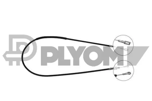 Cable Pull, parking brake (P907797)