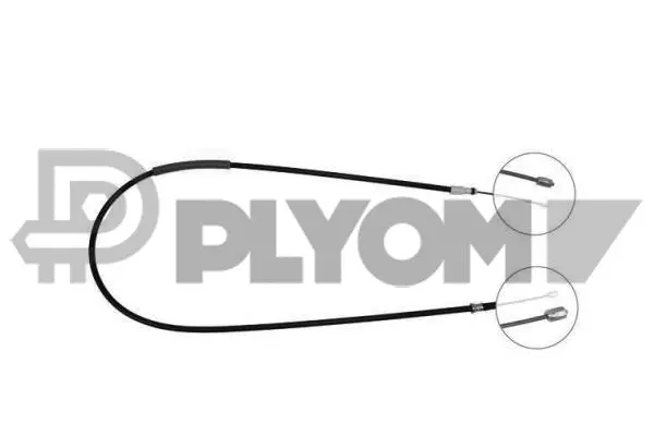 Cable Pull, parking brake (P038518)