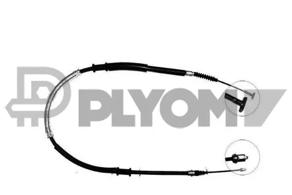 Cable Pull, parking brake (P761656)