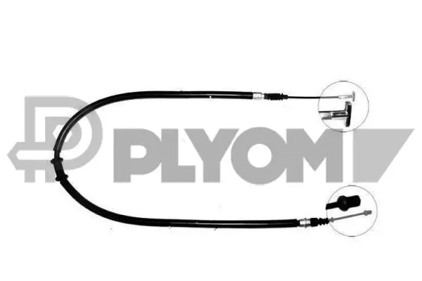 Cable Pull, parking brake (P761035)