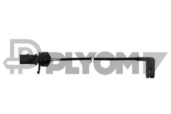 Warning Contact, brake pad wear (P462418)