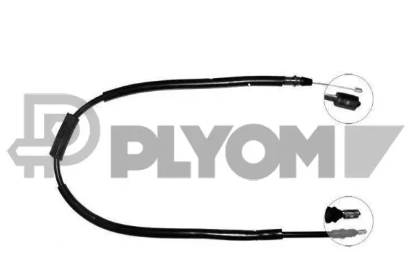 Cable Pull, parking brake (P762377)