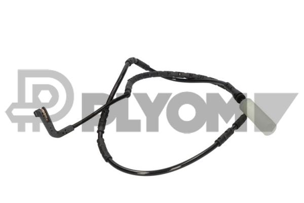 Warning Contact, brake pad wear (P201635)