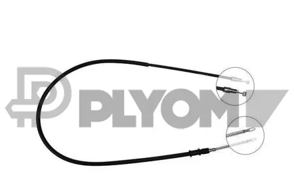 Cable Pull, parking brake (P763179)